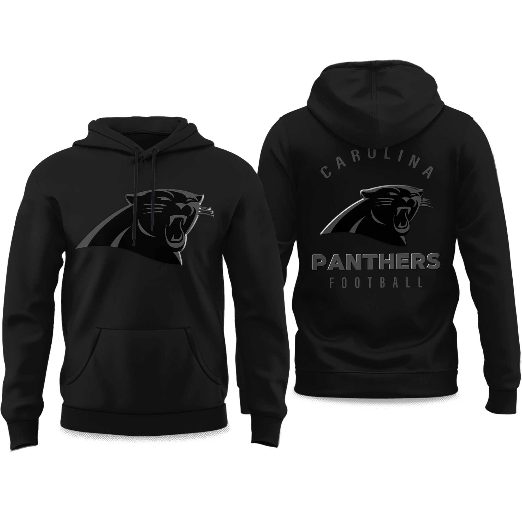 2025 Panthers Back In Black Hoodie 2025 Panthers Back In Black Hoodie