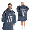 2025 Patriots Rivalries Nor’Easter Storm Blue Blanket Hoodie