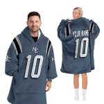 2025 Patriots Rivalries Nor’Easter Storm Blue Blanket Hoodie