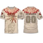 2025 Personalized 49ers Football Native American Heritage Shirt