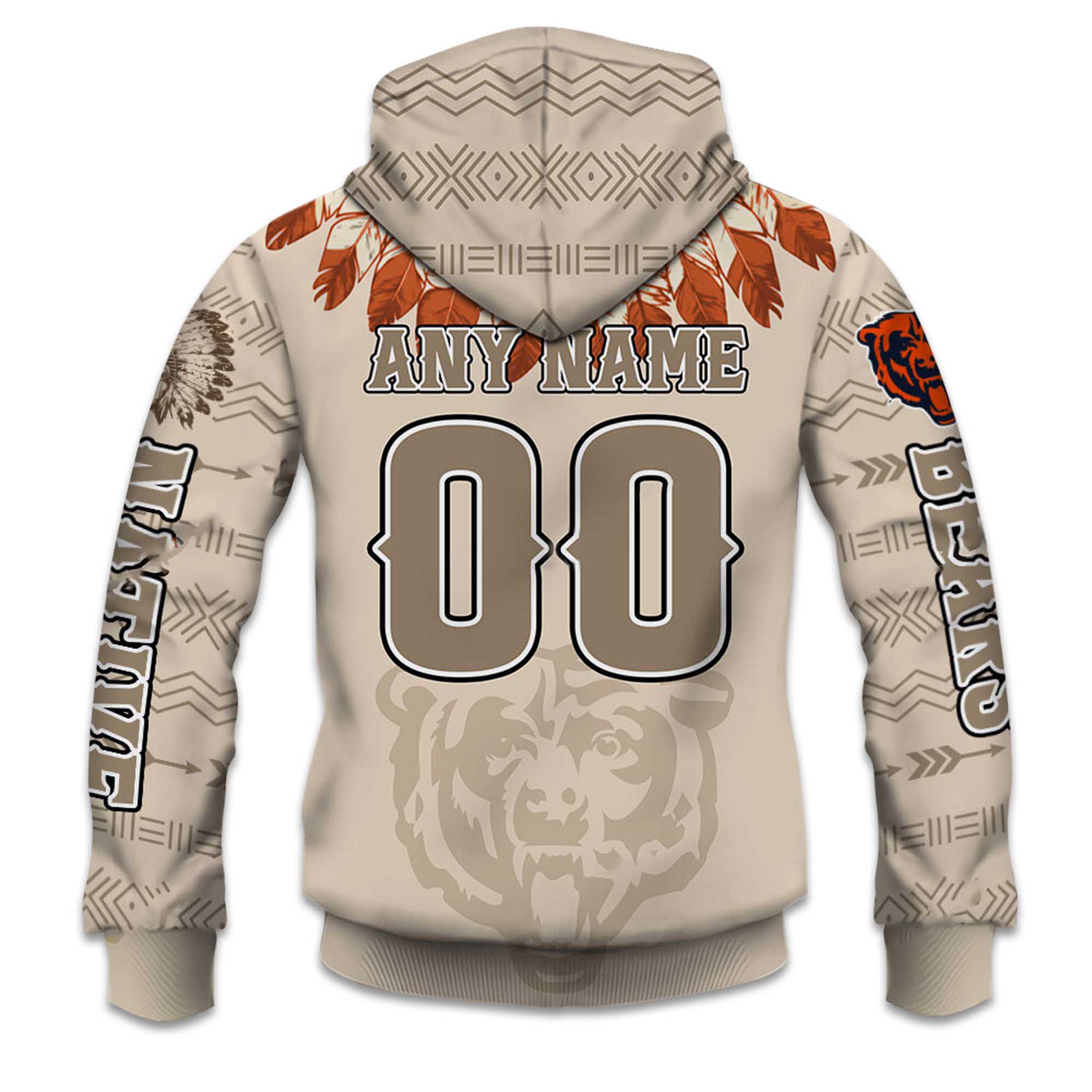 2025 Personalized Bears Football Native American Heritage Hoodie 3 2025 Personalized Bears Football Native American Heritage Hoodie 3
