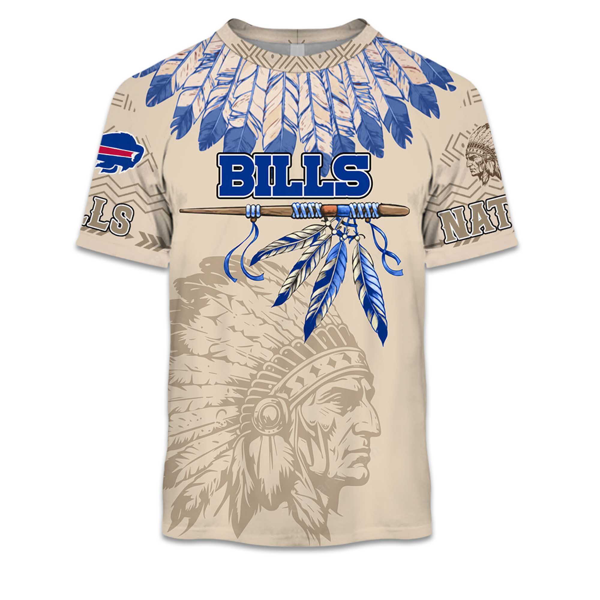 2025 Personalized Bills Football Native American Heritage Shirt 2 2025 Personalized Bills Football Native American Heritage Shirt 2