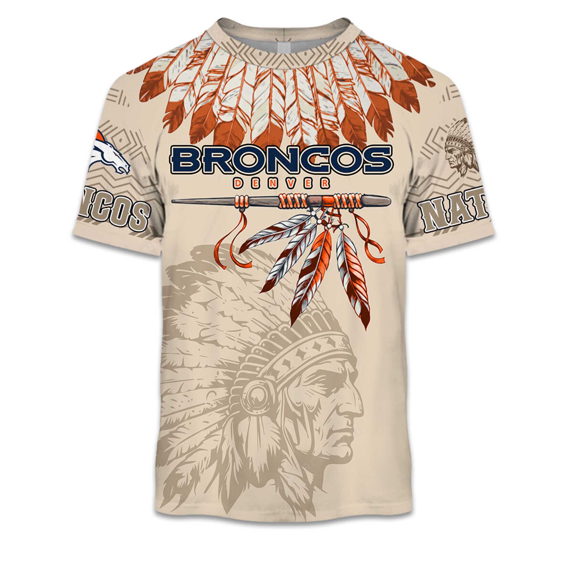 2025 Personalized Broncos Football Native American Heritage Shirt 2 2025 Personalized Broncos Football Native American Heritage Shirt 2