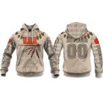 2025 Personalized Browns Football Native American Heritage Hoodie
