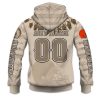 2025 Personalized Browns Football Native American Heritage Hoodie 3