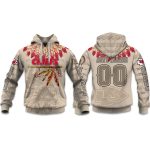2025 Personalized Chiefs Football Native American Heritage Hoodie
