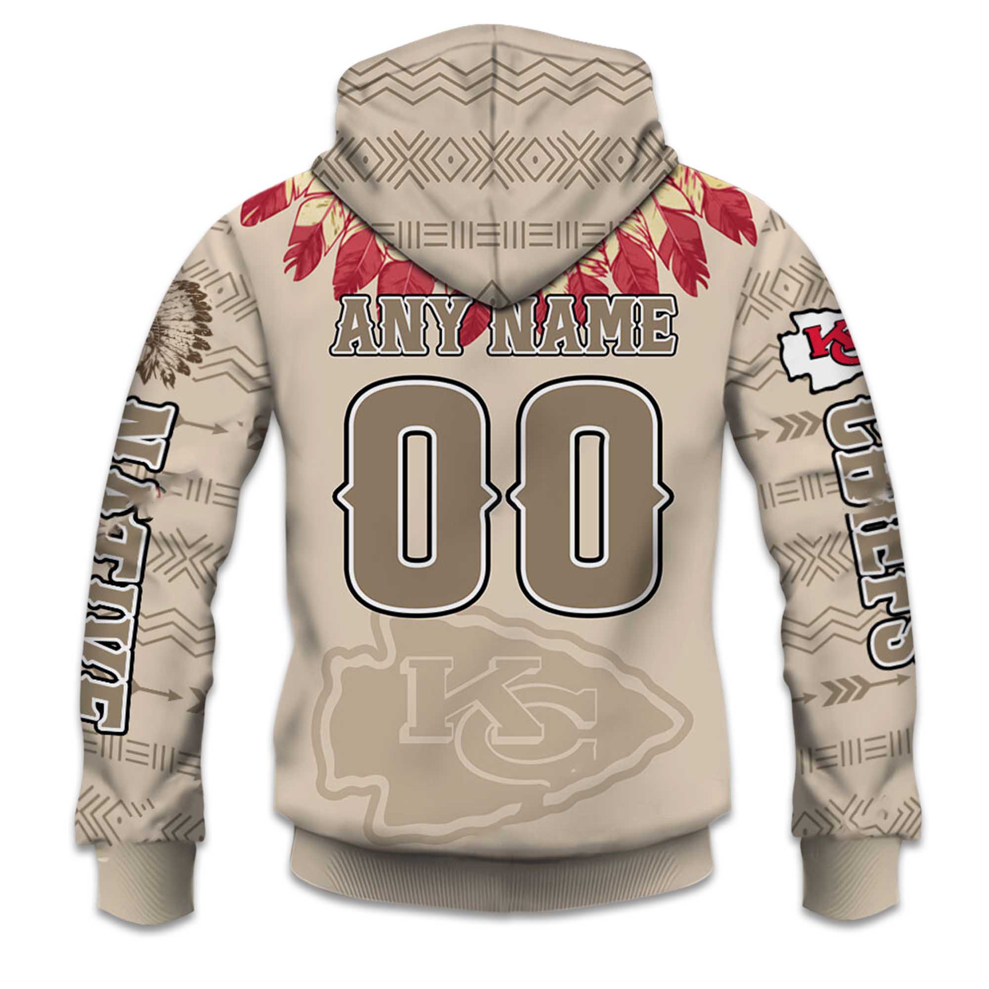 2025 Personalized Chiefs Football Native American Heritage Hoodie 3 2025 Personalized Chiefs Football Native American Heritage Hoodie 2