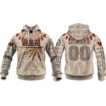 2025 Personalized Commanders Football Native American Heritage Hoodie