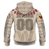 2025 Personalized Commanders Football Native American Heritage Hoodie 2