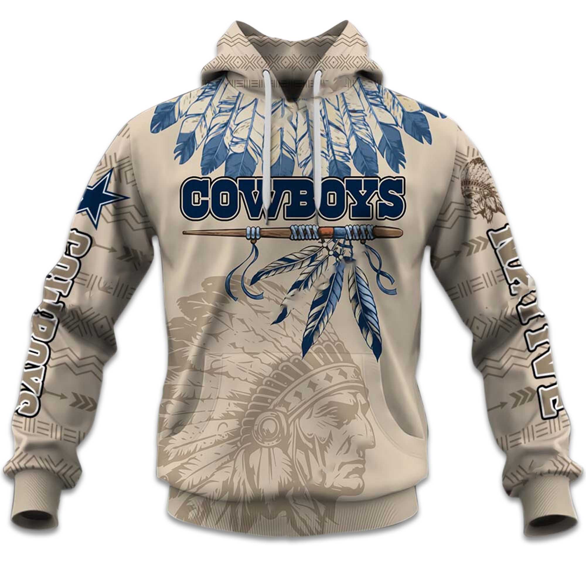 2025 Personalized Cowboys Football Native American Heritage Hoodie 2 2025 Personalized Cowboys Football Native American Heritage Hoodie 2