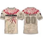 2025 Personalized Falcons Football Native American Heritage Shirt