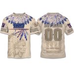 2025 Personalized Giants Football Native American Heritage Shirt