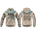 2025 Personalized Jaguars Football Native American Heritage Hoodie