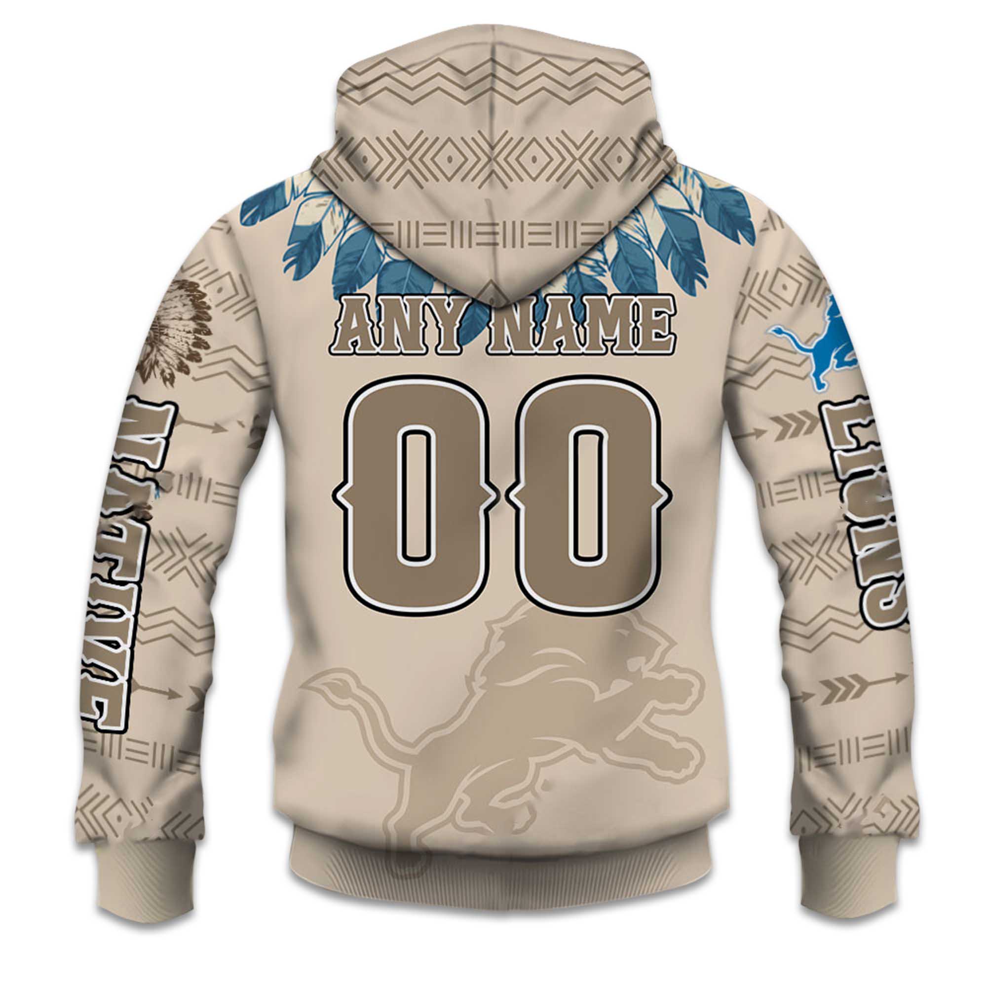 2025 Personalized Lions Football Native American Heritage Hoodie 3 2025 Personalized Lions Football Native American Heritage Hoodie 2