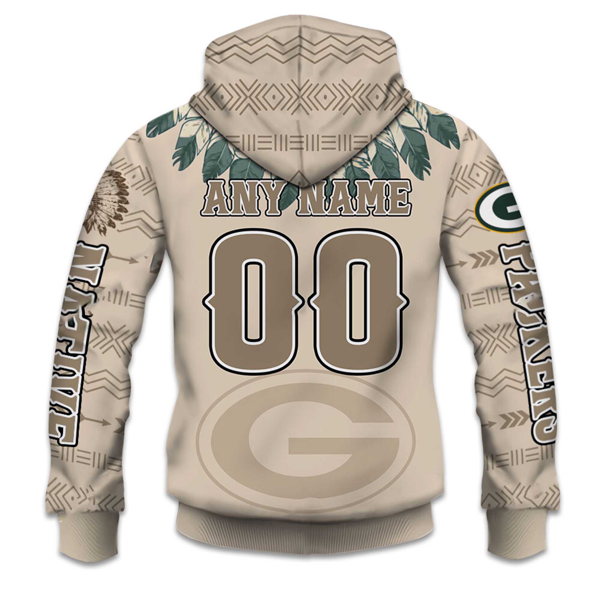 2025 Personalized Packers Football Native American Heritage Hoodie 3 2025 Personalized Packers Football Native American Heritage Hoodie 3