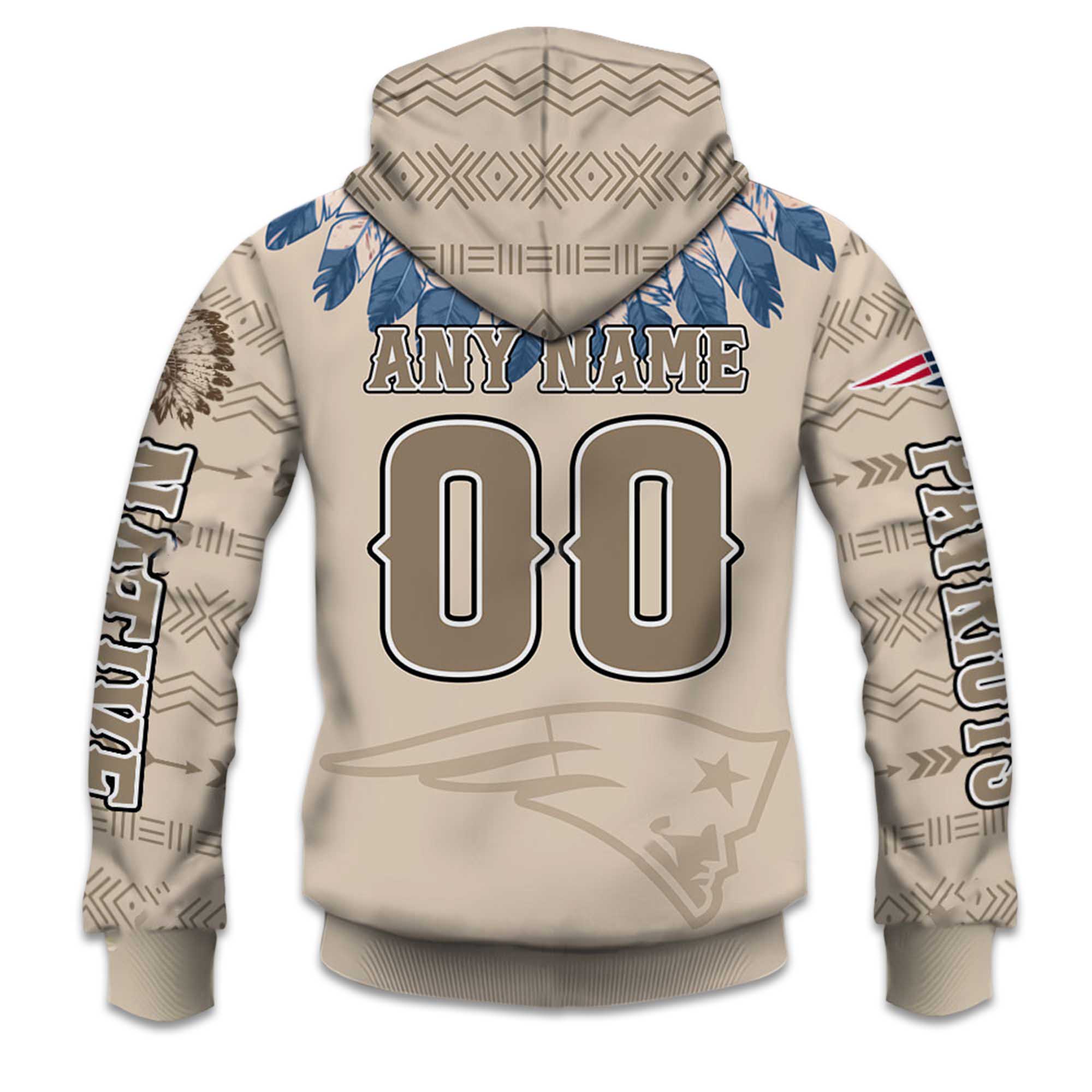 2025 Personalized Patriots Football Native American Heritage Hoodie 3 2025 Personalized Patriots Football Native American Heritage Hoodie 3