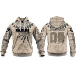 2025 Personalized Raiders Football Native American Heritage Hoodie