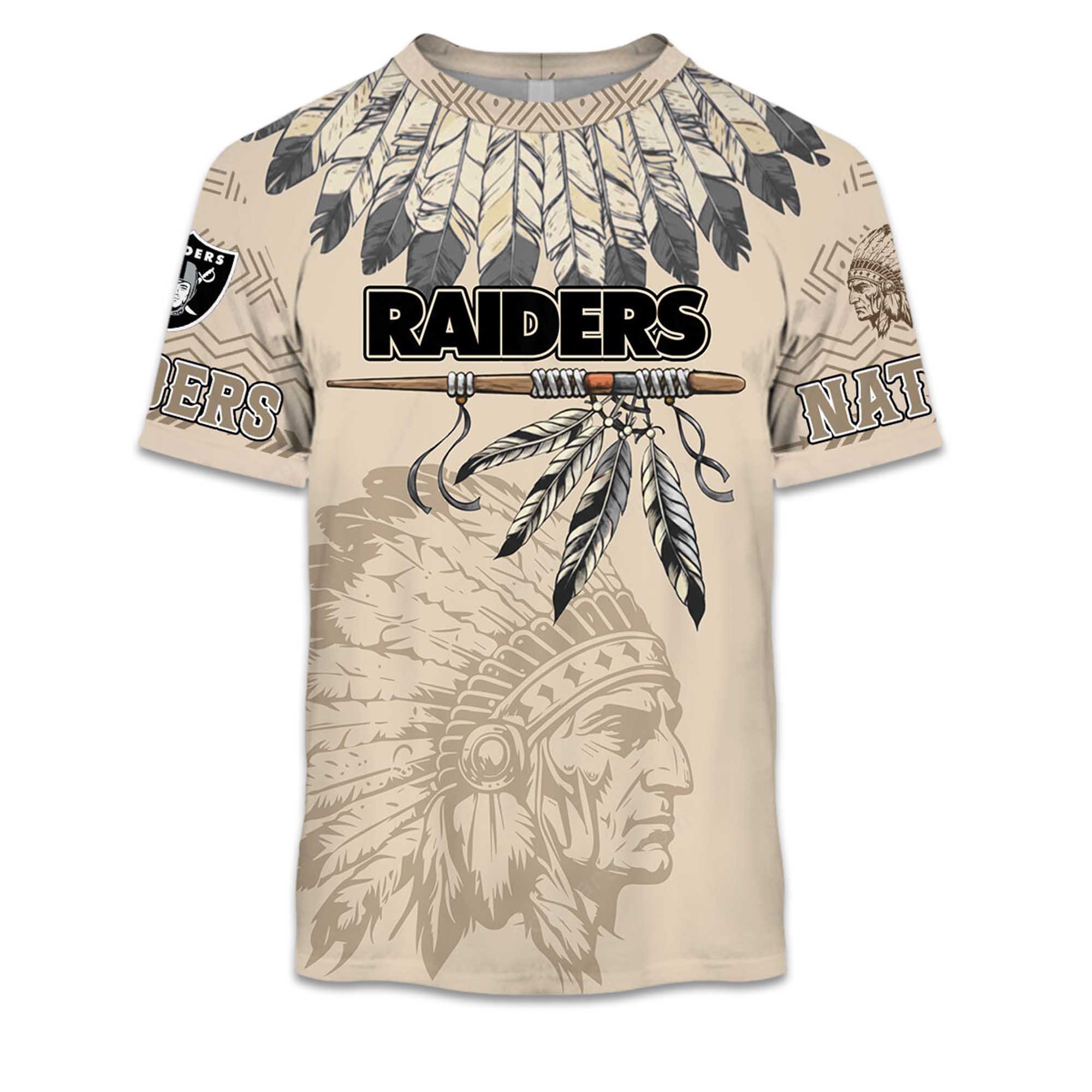 2025 Personalized Raiders Football Native American Heritage Shirt 2 2025 Personalized Raiders Football Native American Heritage Shirt 2