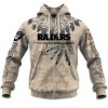 2025 Personalized Raiders Football Native American Heritage Zipper Hoodie