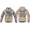 2025 Personalized Rams Football Native American Heritage Hoodie 1