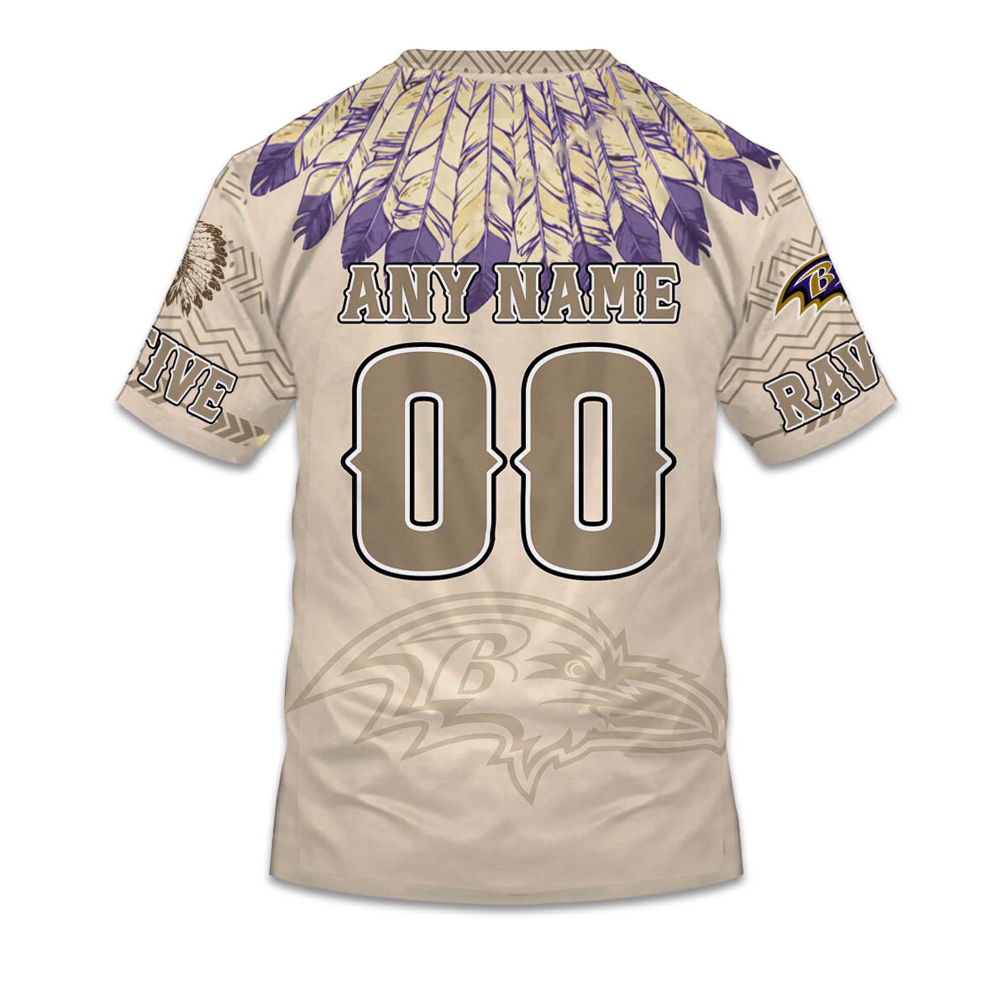 2025 Personalized Ravens Football Native American Heritage Shirt 3 2025 Personalized Ravens Football Native American Heritage Shirt 3