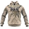2025 Personalized Saints Football Native American Heritage Hoodie 3