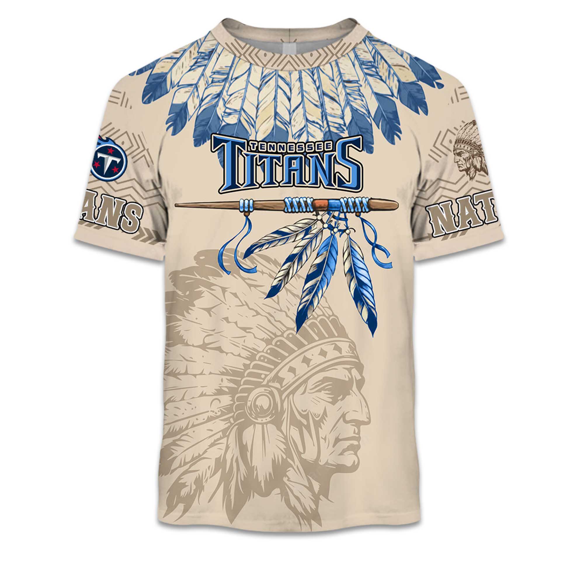2025 Personalized Titans Football Native American Heritage Shirt 2 2025 Personalized Titans Football Native American Heritage Shirt 2