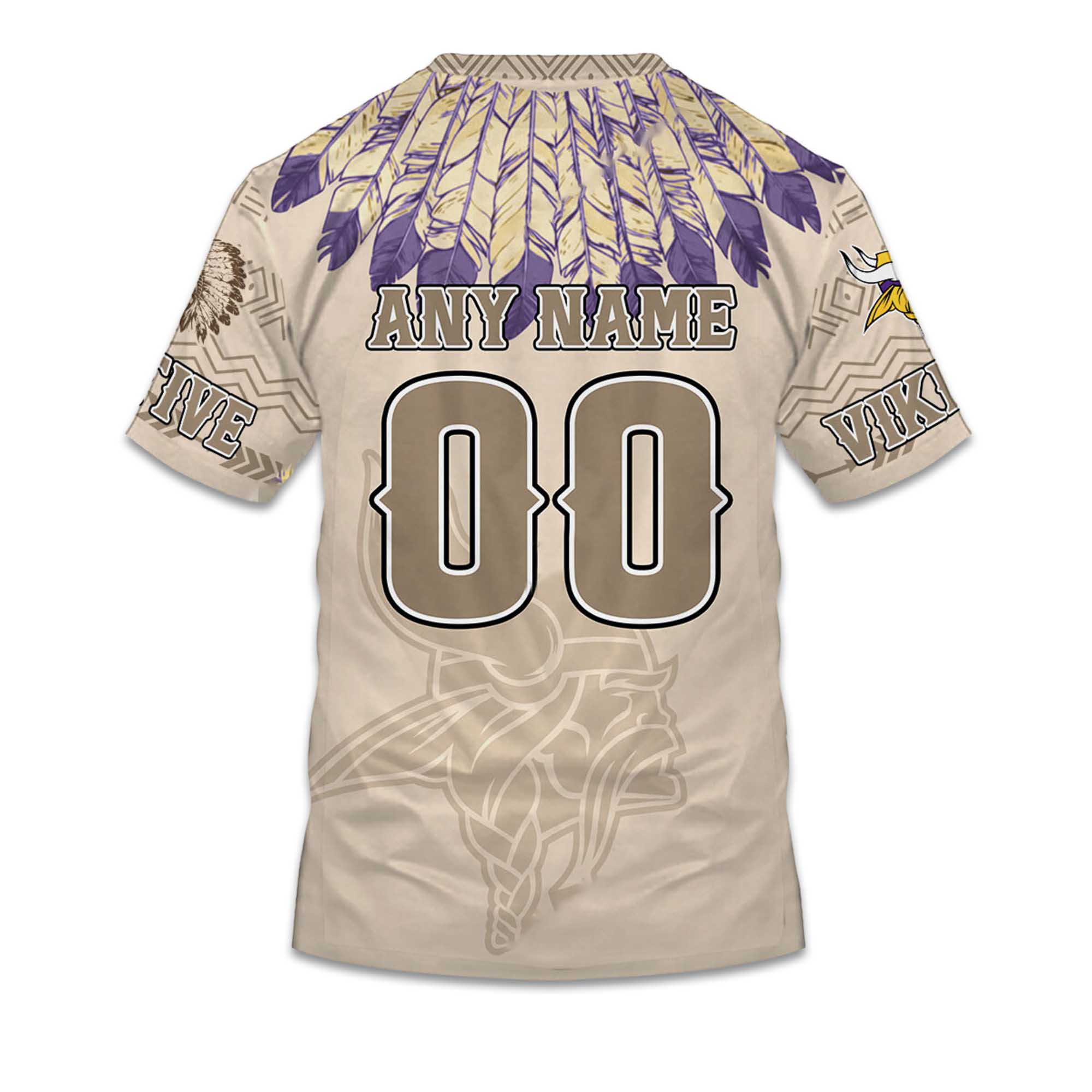 2025 Personalized Vikings Football Native American Heritage Shirt 3 2025 Personalized Vikings Football Native American Heritage Shirt 3