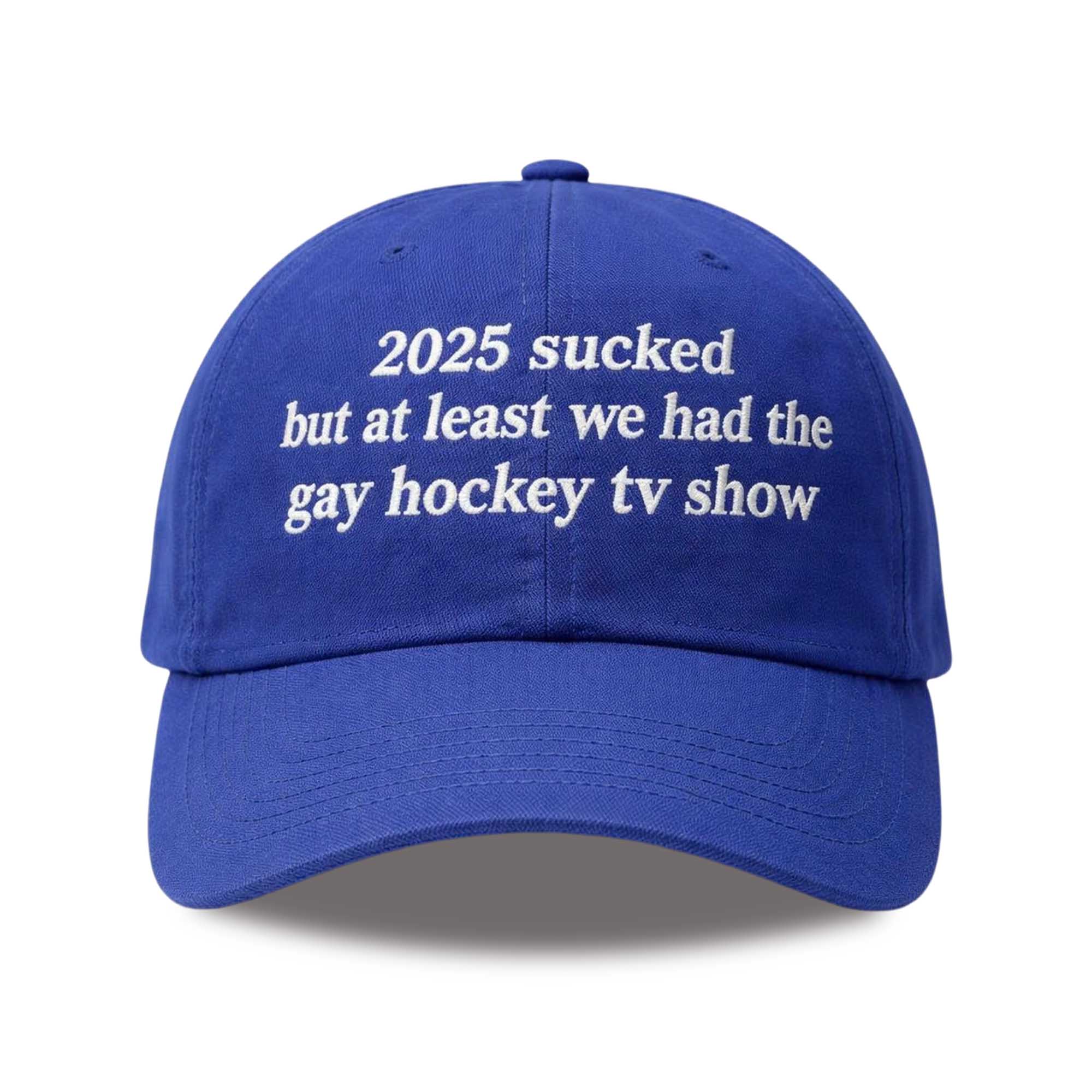 2025 Sucked But At Least We Had The Gay Hockey Tv Show Hat 2025 Sucked But At Least We Had The Gay Hockey Tv Show Hat