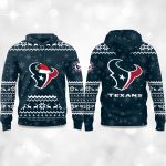 2025 Texans Reindeer football Christmas Hoodie
