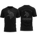 2025 Vikings Back In Black Shirt