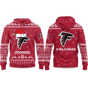 2025 Falcons Reindeer Christmas Hoodie 1