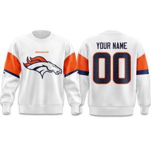 Broncos Summit White 2025 Sweatshirt 1