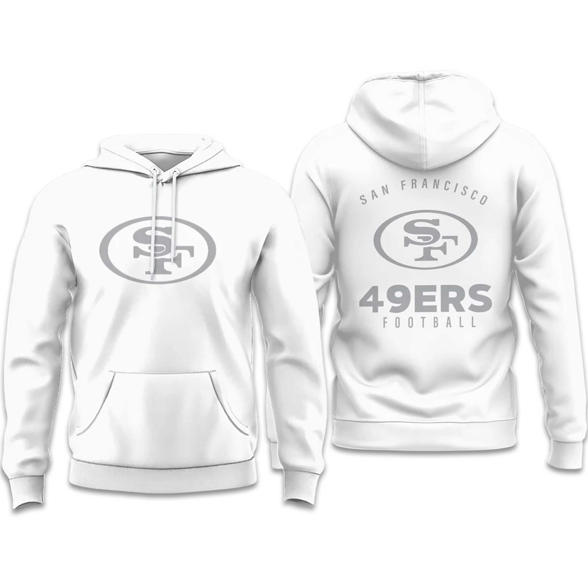 49ers White Out 2026 Hoodie 49ers White Out 2026 Hoodie
