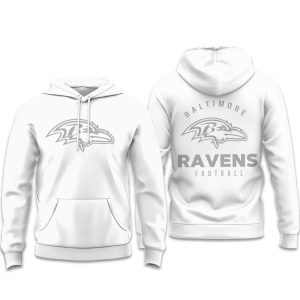 Ravens White Out 2026 Hoodie 1