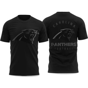 2025 Panthers Back In Black Shirt 1