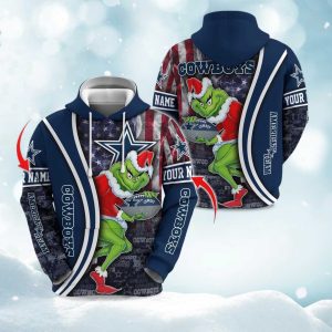 Cowboys The Grnch Christmas Football Hoodie 1
