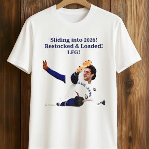 Ernie Clement Sliding into 2026 Restocked Loaded LFG Shirt