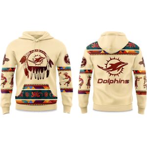 Dolphins Native American Heritage Month Hoodie 1