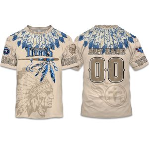 2025 Personalized Titans Football Native American Heritage Shirt 1
