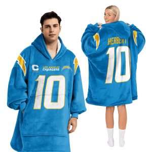 Josaiah Stewart 10 Rams Football Unisex Blanket Hoodie (1)
