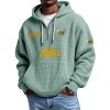 ASU EST 1901 Quarter Zip Waffle Hoodie 6 ASU EST 1901 Quarter Zip Waffle Hoodie 2