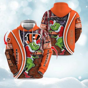 Bengals The Grnch Christmas Football Hoodie 1
