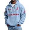 Alabama EST 1892 Quarter Zip Waffle Hoodie 7 Alabama EST 1892 Quarter Zip Waffle Hoodie 3