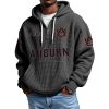 Auburn EST 1892 Quarter Zip Waffle Hoodie 11 Auburn EST 1892 Quarter Zip Waffle Hoodie 1
