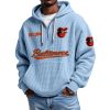 Baltimore EST 1894 Waffle Quarter Zip Hoodie 6 Baltimore EST 1894 Waffle Quarter Zip Hoodie (2)