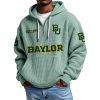 Baylor EST 1899 Quarter Zip Waffle Hoodie 8 Baylor EST 1899 Quarter Zip Waffle Hoodie 4