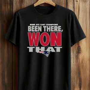 Patriots AFC East Champions 2025 Been There Won That Shirt (1)