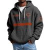 Bears EST 1920 Quarter Zip Waffle Hoodie 11 Bears EST 1920 Quarter Zip Waffle Hoodie 1