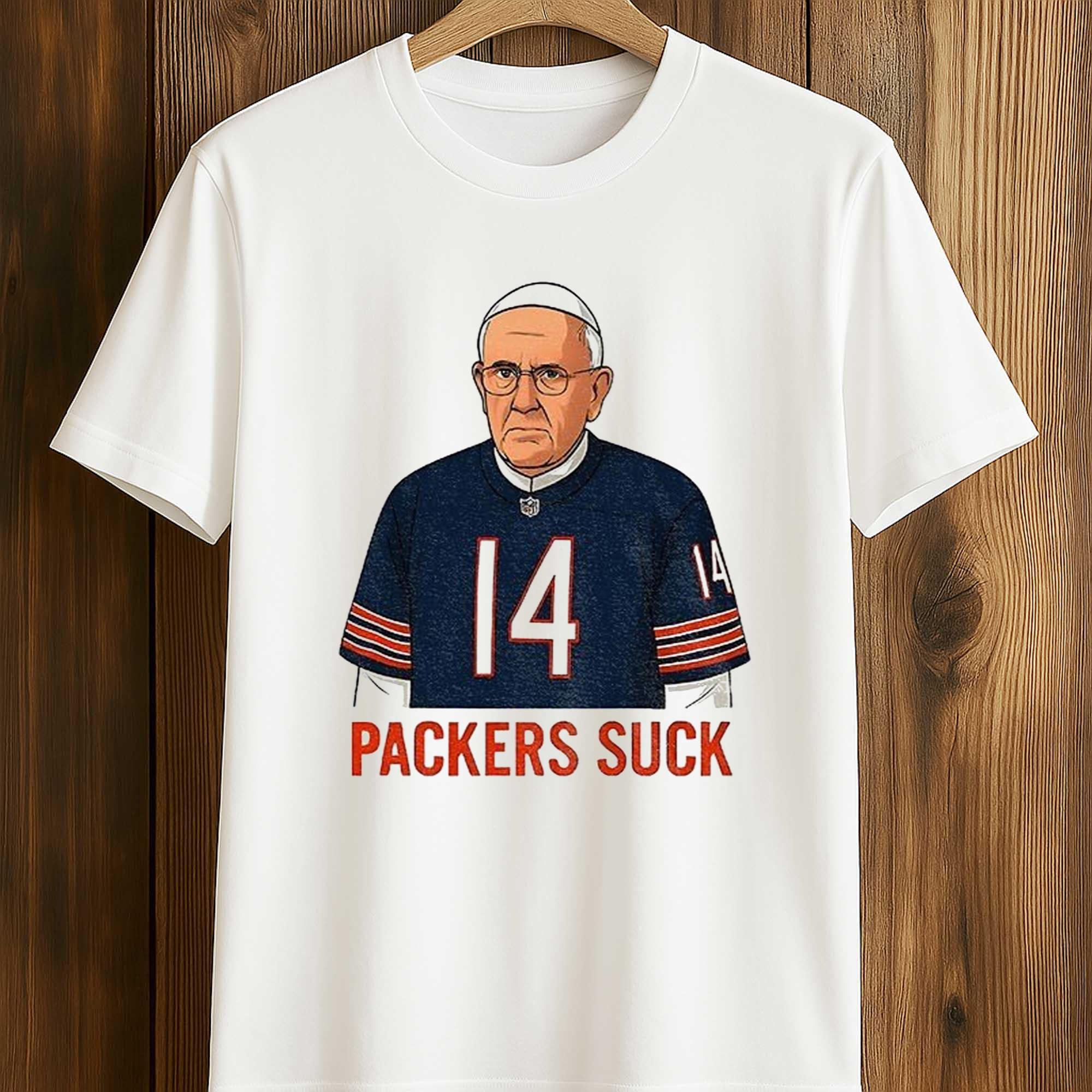 Bears Pope Packers Suck shirt Bears Pope Packers Suck shirt